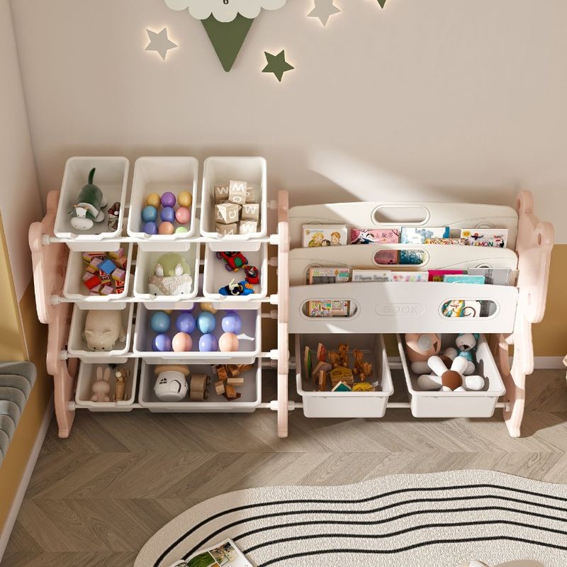 Toy Storage And Tier Toy And Toy Toy Toy With 2 Storage Bookshelf For Storage Organizer With Bookshelf Shelf 12 Organizer Bins_voghion.com