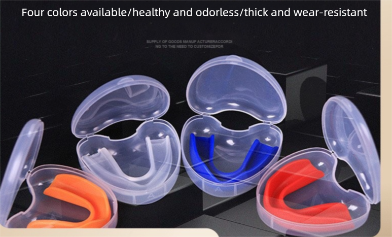 Apparecchi ortodontici Basket Calcio Paradenti Taekwondo Sport Adulti Bambini Sanda Boxe Combattimento Protezione_voghion.com