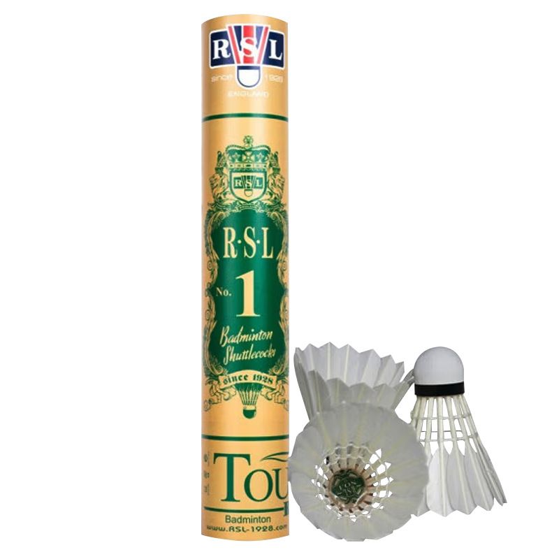 Yashilong RSL Competition Training RSL1 Stable And Durable Shuttlecocks 12-Pack Y1 Single Tube Sale Badminton_voghion.com