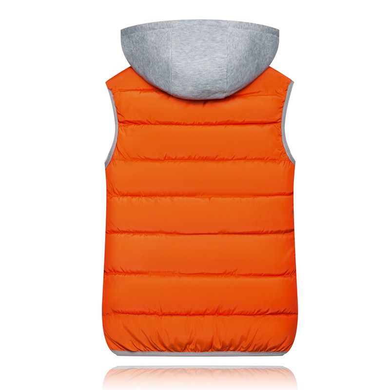 Gilet invernale in cotone da donna con cappuccio staccabile, giacca corta casual, caldo cappotto imbottito senza maniche, capospalla a trapezio taglie forti per autunno e inverno_voghion.com