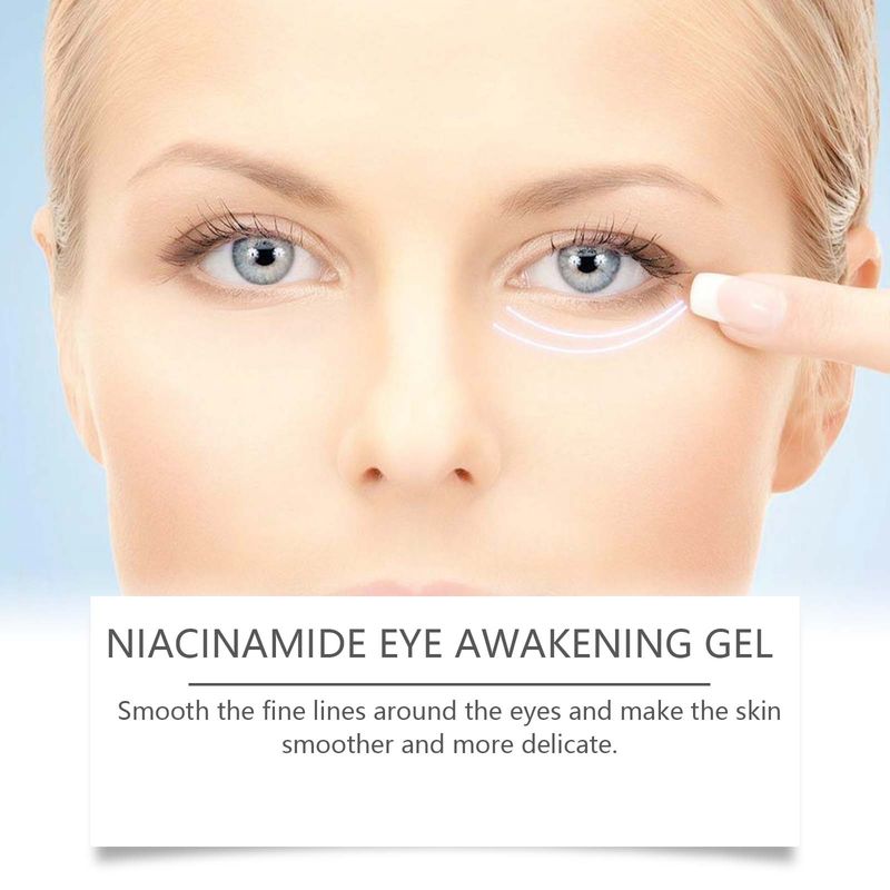 Hoygi Niacinamide Eye Gel Moisturizing Elastic Firming Skin Around The Eye Care Moisturizing Hydrating Eye Cream_voghion.com