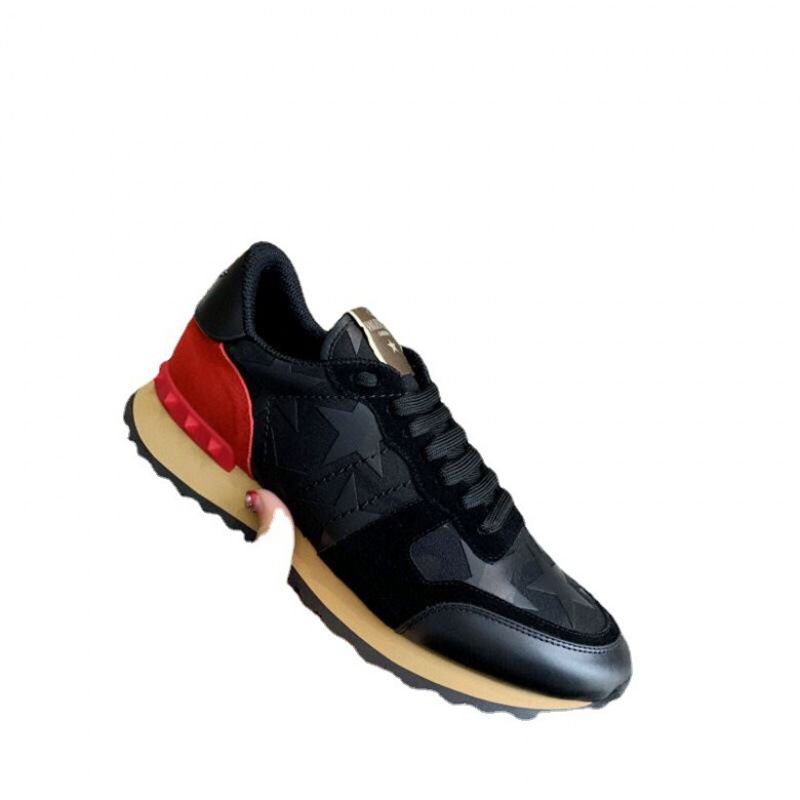 Summer V Home Warren Camo Rivet da uomo taglio basso piccole scarpe bianche in tela VT sportive stringate casual alla moda_voghion.com