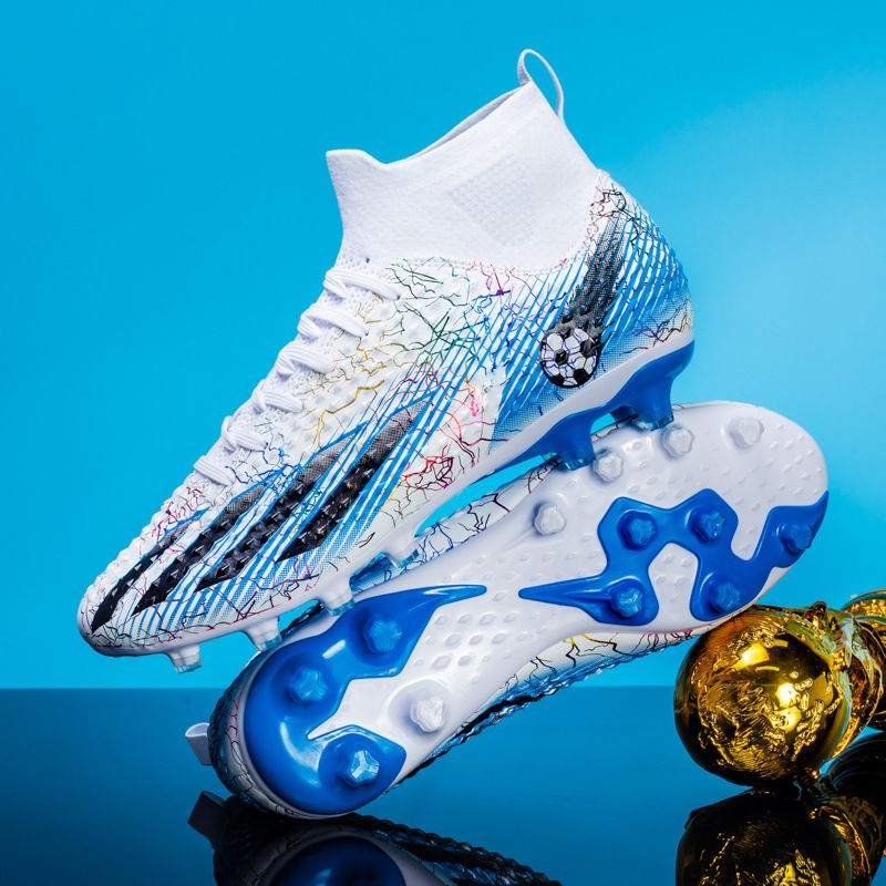 Chaussures d'entraînement de football en salle FGTF pour hommes et femmes, respirantes, montantes, à ongles longs et cassés, nouvelle collection 2023_voghion.com