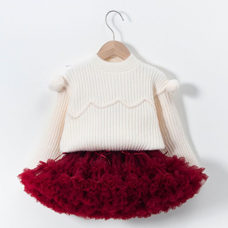 Kinderbekleidung Mädchen Schleifenrock Kategorie Frühling neuer Baby stylischer Prinzessinnenrock Kindertag Tutu-Rock Trend_voghion.com
