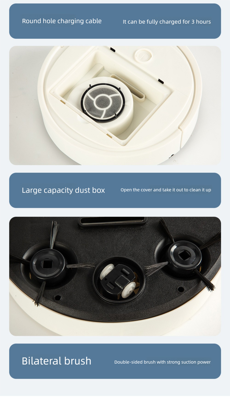 LIDAR Robot Vacuum - Alexa Auto-Mopping | Carpet Detection | Smart Home Cleaning System EU_voghion.com