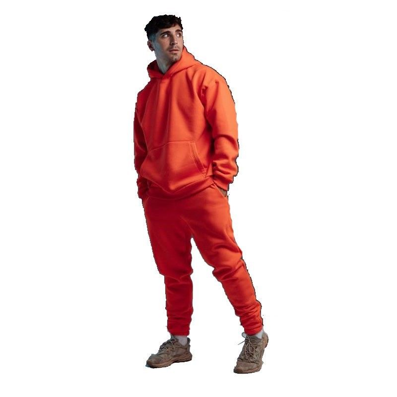 Sudadera con capucha de manga larga, traje de dos piezas, estilo punk rock, ropa urbana_voghion.com