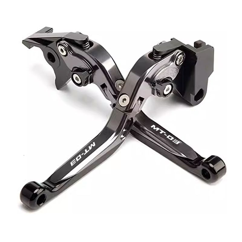 MT03 MT-03 MT 03 Új motorkerékpár alkatrészek CNC 6 sebességes állítható behúzható összecsukható fékkuplungkar_voghion.com