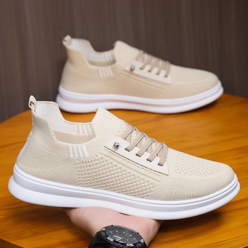 Unbeatable Quality Cricket For Summer New Breathable, Fashionable And Minimalist Men's, Fly Woven Low Cut, Comfortable Lace Up Casual_voghion.com
