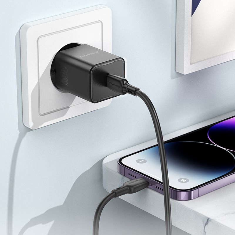 Music Festival BN13 European certified single port PD30W charger suitable for Apple Huawei Type-C fast charging_voghion.com