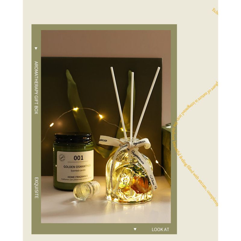 Aromatherapy Candle Bedroom Girl Fragrance Niche Premium Birthday Romantic Companion Gift Set Box_voghion.com