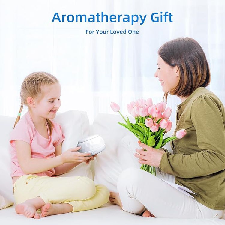 Aroma-Diffusor, neuer Diffusor für ätherische Öle, USB-Lade-Aromatherapie-Maschine, 300 ml, tragbarer kleiner Luftbefeuchter, Holzmaserung-Aromatherapie-Maschine_voghion.com
