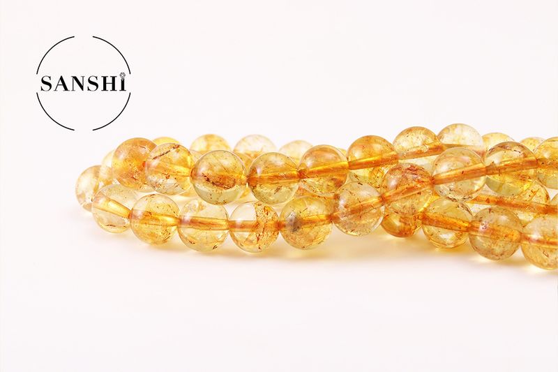 Damenschmuck 108 natürliche Edelsteine Runde Perlen Quaste Halskette 8mm Mode Pullover Kette_voghion.com