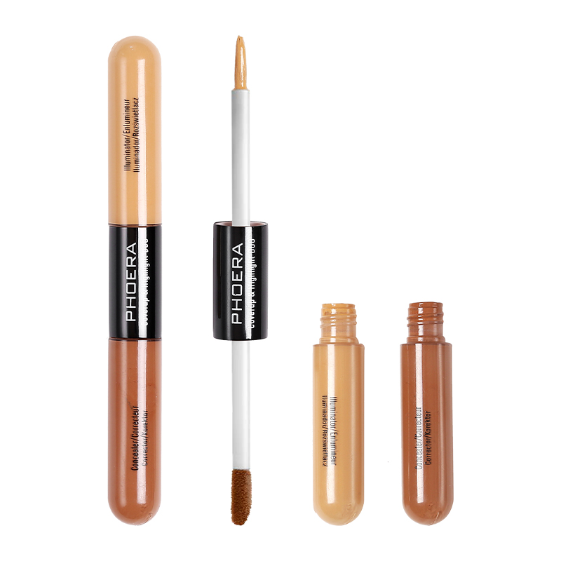 Contour Face Stick z dvojno glavo, senčilo za obraz v obliki črke V, vodoodporno, dolgo obstojno, koncentrirano_voghion.com