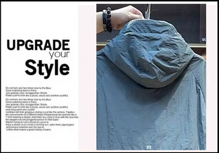 Ensemble sweat à capuche et short de sport léger pour homme avec protection solaire - Tenue d'été deux pièces - Tissu à séchage rapide - Coupe ample - S-4XL_voghion.com