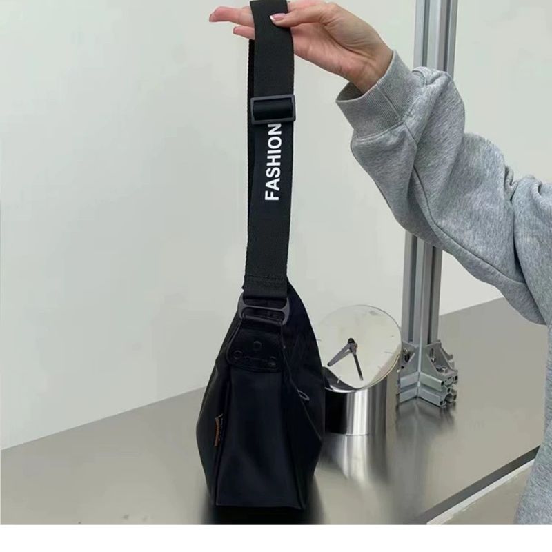 Borsa a tracolla semplice e di nicchia per donna, nuova, casual, sportiva, in tessuto Oxford, grande capacità_voghion.com