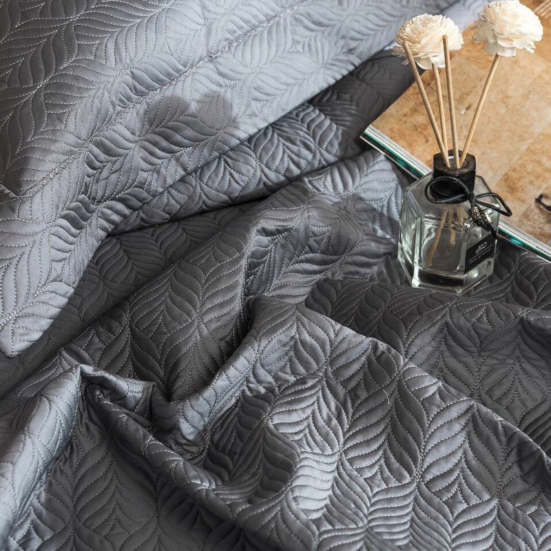 Copriletto in cotone di alta qualità, 100 pezzi, set da tre pezzi, trapuntato in cotone a fibra lunga, lenzuolo trapuntato in puro cotone, trapuntato da 1,8 m._voghion.com