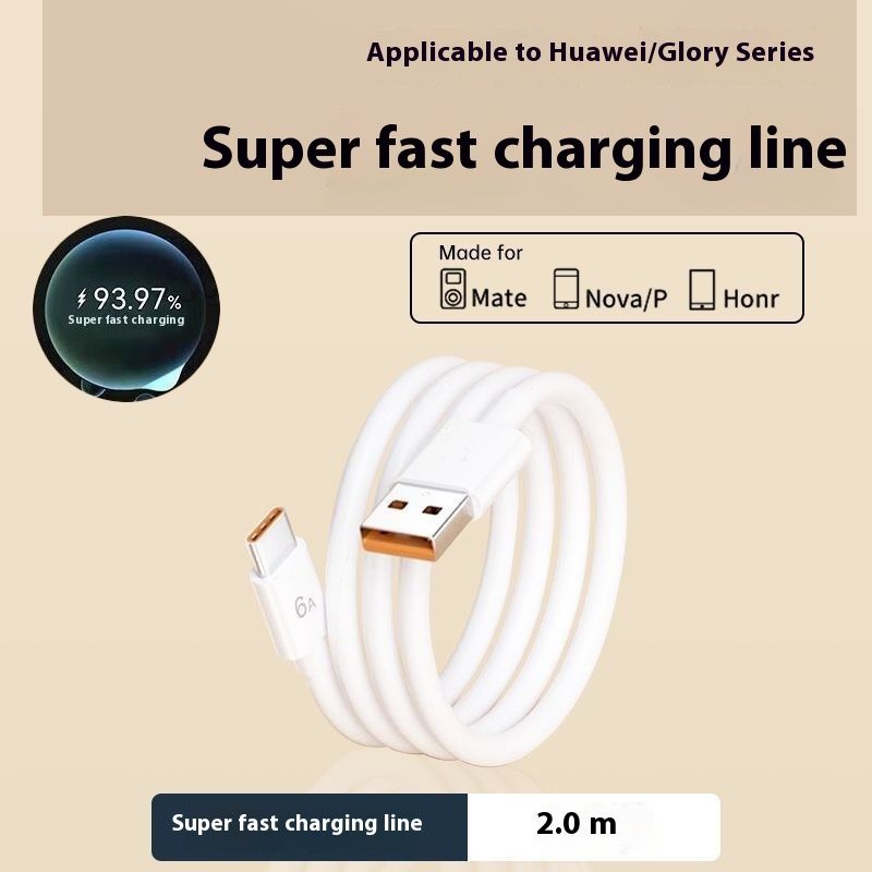 240W-os fej, Huawei Mate40/30pro Honor X40 gyorstöltő csatlakozóval, mobiltelefonhoz, 6A adatkábellel_voghion.com