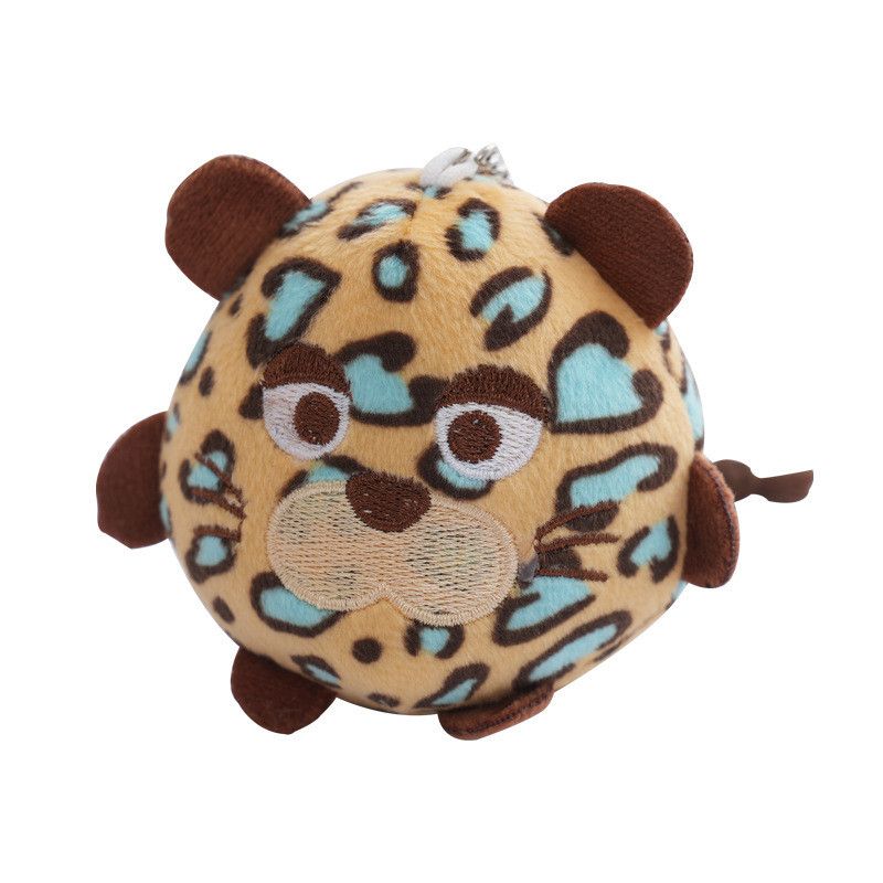 Head Plush Animal Adorable Accessory Cute Stuffed Lion Head For Student Bags_voghion.com