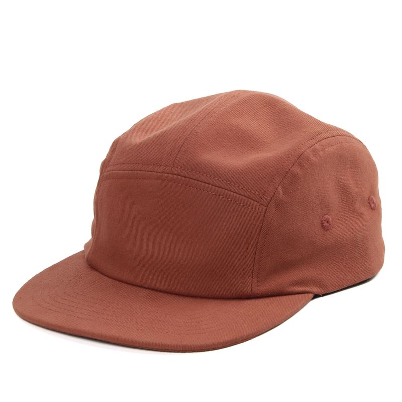 DongKing 5 Panel Cap Running Hat Flat Bill Washed Cotton Camping Solid Soft Low Crown Classic Hats for Men Women_voghion.com