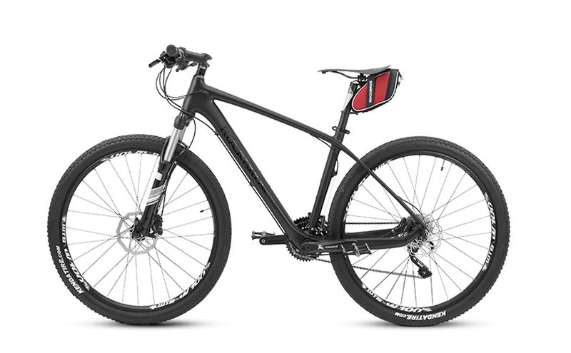 ROCKBROS Satteltasche, Fahrradtasche mit Lichthaken, 3D-Schale, wasserdicht, in 3 Farben erhältlich_voghion.com