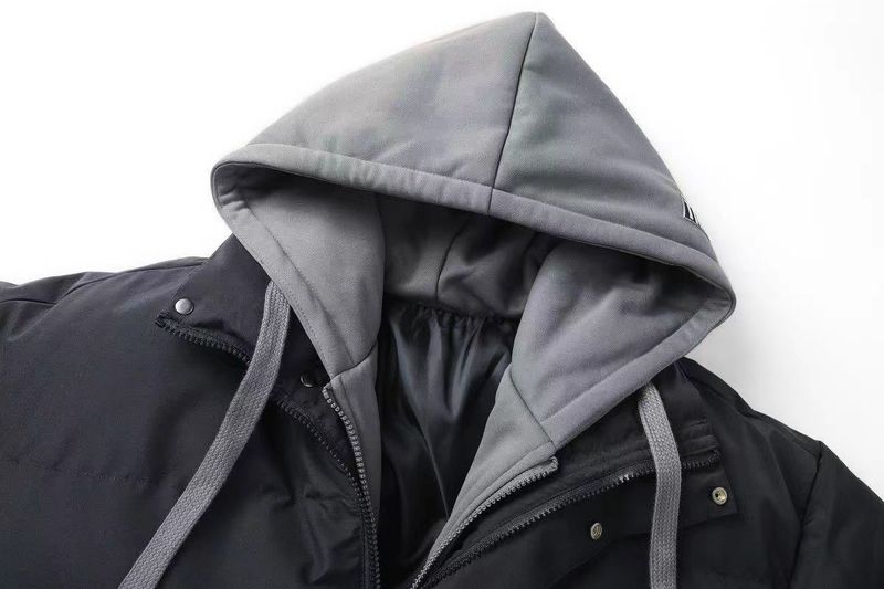 2026 Fashion Wintercoat Youth/Men Polyester Long Sleeve Thicken Warm Zipper Hooded Fake Cotton-Padded Jackets M-4XL_voghion.com