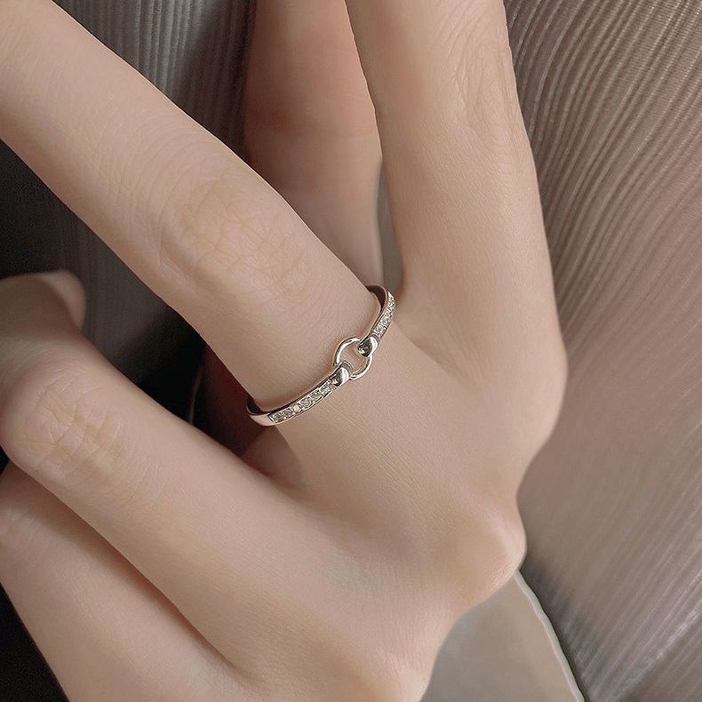Circle Ring For Women, Ins Style, Non-Fading, Minimalist, High-End Feel, Niche Design, Student, High Appearance, Best_voghion.com