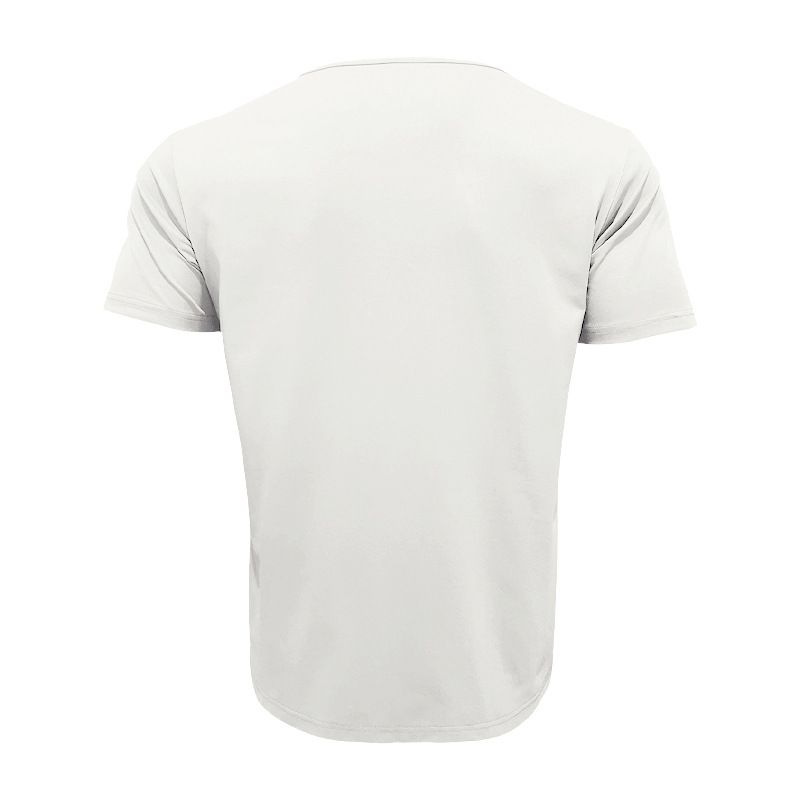 Herren-T-Shirt mit V-Ausschnitt und Tasche – Leichtes Polyester-Mischgewebe mit knitterfreier Oberfläche (S-XXXL) – Lässiges T-Shirt mit schmaler Passform für Komfort im Alltag_voghion.com
