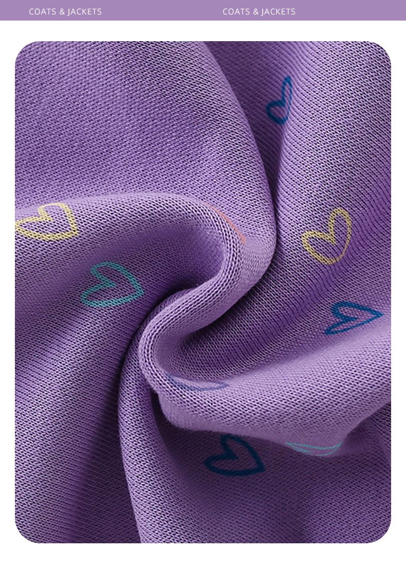 Felpa con cappuccio e cardigan per bambine, autunno inverno, elegante giacca con cerniera per bambine_voghion.com