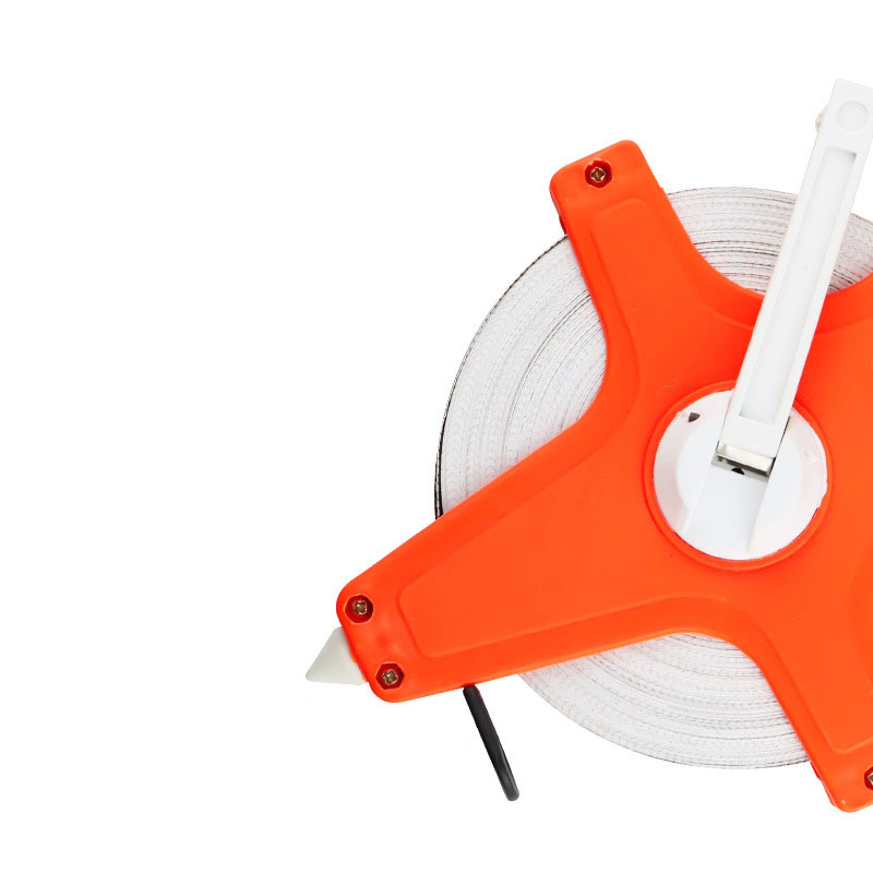 Fita métrica retrátil de 20/30/50/100 m, carretel aberto, escala métrica e imperial, régua de medição, gadget para marcenaria, medição de profundidade_voghion.com
