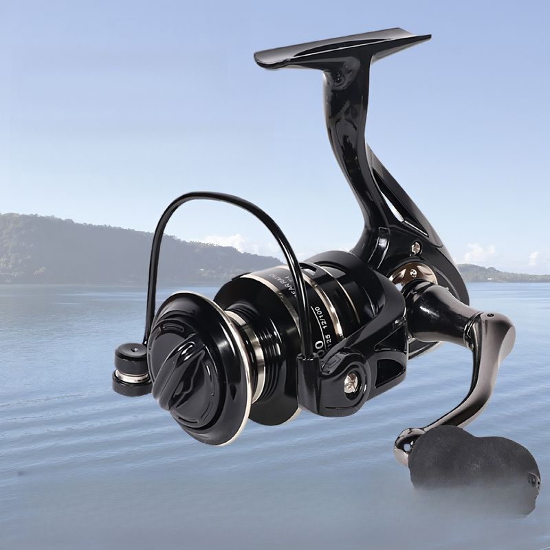 Lure Rod Micro Fishing Line Reel Long Casting All-Metal Spinning Wheel_voghion.com