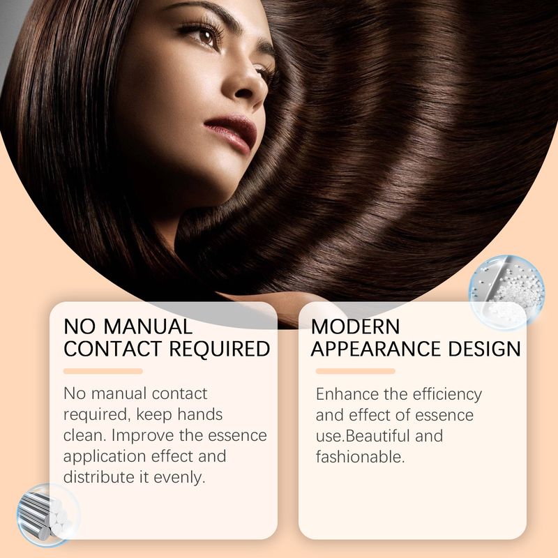 Haarwurzel-Serum-Applier, Kopfhautmassage-Pflege, Haarpflege-Serum-Ball, zum Auftragen von nährendem Haar_voghion.com