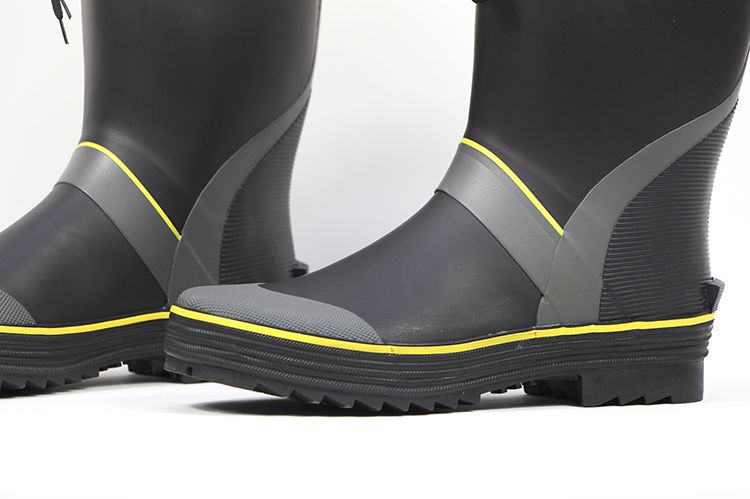 Bahar ve Yaz Nefes Alabilen Erkek Moda Lastik Botlar_voghion.com