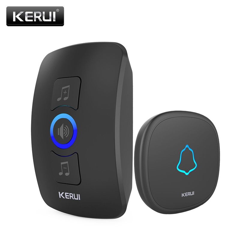 KERUI M525 Wireless Spain Stock 433Mhz Home Security Waterproof Touch Button 150M Long Distance Smart Welcome Doorbell_voghion.com