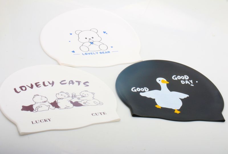 Masque de natation universel en silicone pour enfants et adultes, tendance, pour femmes, cheveux longs, étanche, confortable, antidérapant_voghion.com