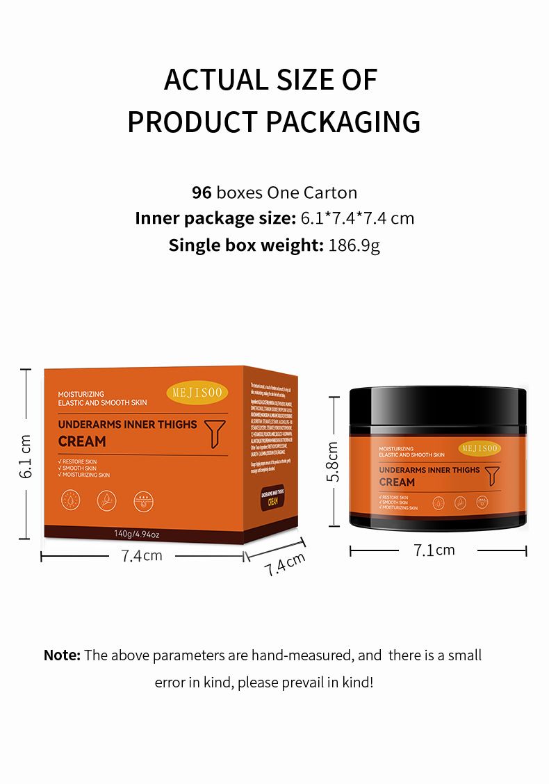 Creme Crema schiarente per ascelle e interno coscia per rimuovere il latte scuro_voghion.com