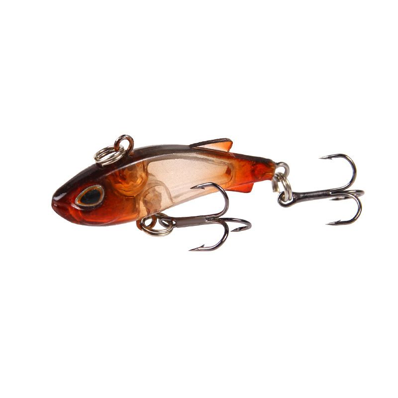 Nuovo 4,5 cm/4 g Micro oggetti da lancio a lunga distanza Luya Bait VIB Sinking And Shaking Vibration Simulation Hard Bait Attrezzatura da pesca_voghion.com