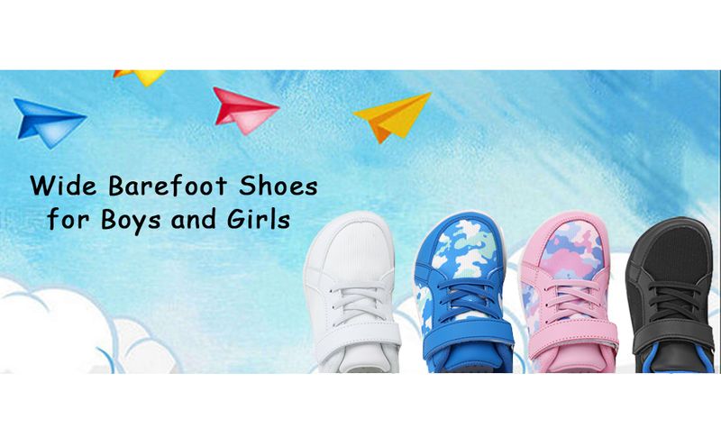 Toddler/Little/Big/Kid Barefoot Wide Toe Box Zero Drop Minimalist Sneakers Splay Naturally Walking Shoes For Boys Girls_voghion.com