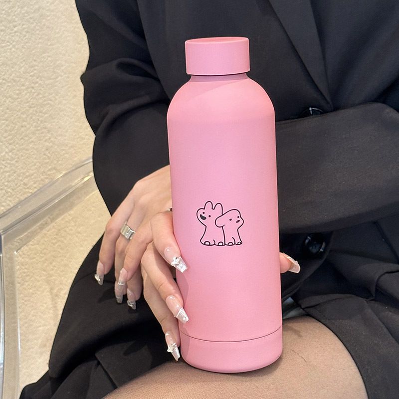 Neue isolierte Rotweinflasche im Dog Ins Style Edelstahl, lebensmittelecht, einzigartiger Becher_voghion.com