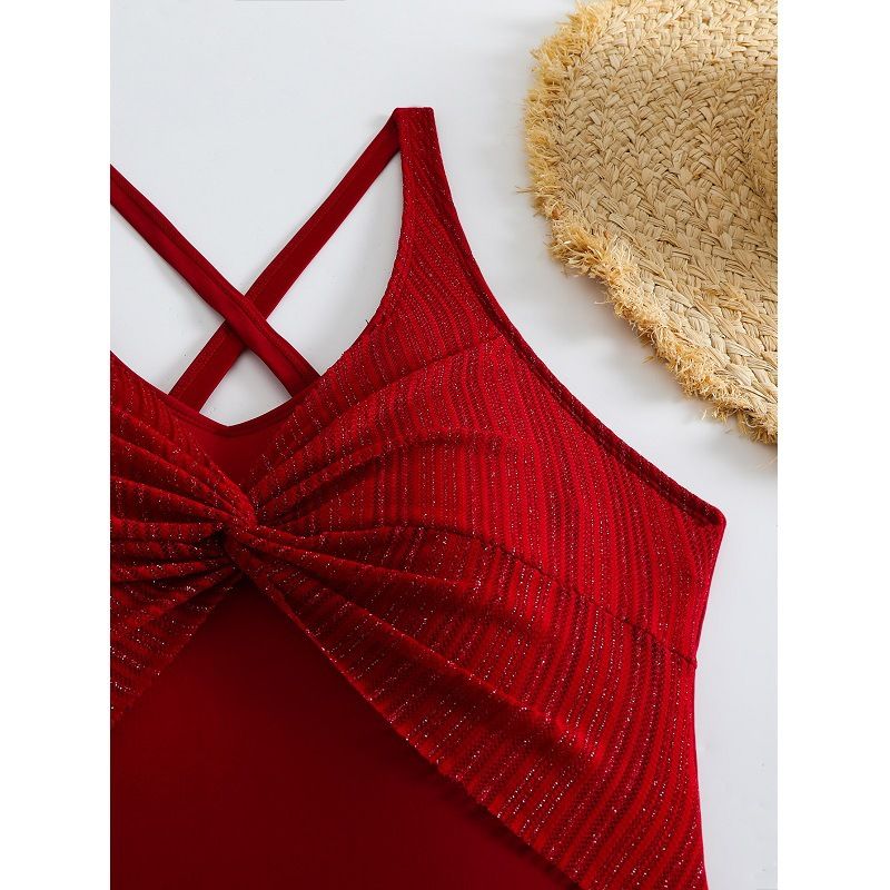 Nuevo traje de baño de una pieza para mujer, sexy, multicolor, sin espalda, bikini._voghion.com