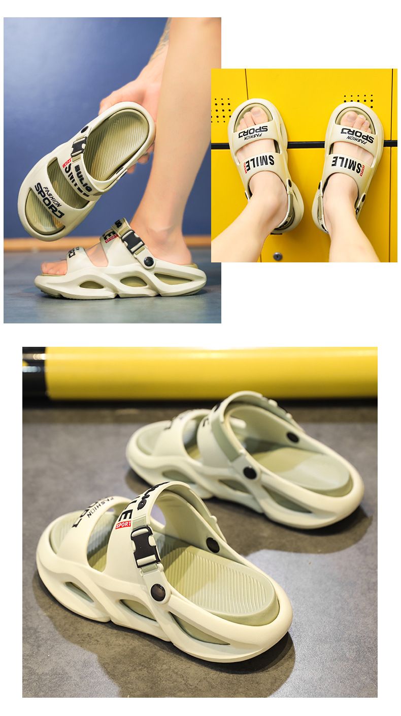 Herren Hausschuhe, Sommer Outdoor Wear, rutschfeste Dicke Sohle, Badezimmer, Strand, Sport Kann Getragen Werden,_voghion.com