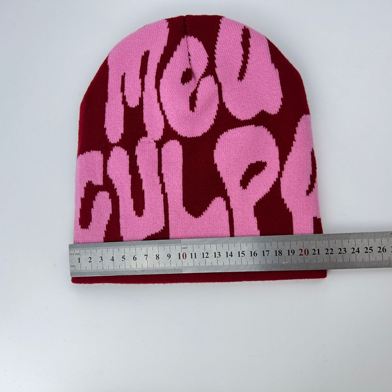 Unisex accessoires gebreide muts straat hip hop letter wollen muts casual all match koude muts Baotou muts_voghion.com