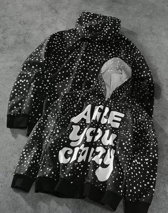 NOKOMETA Nuovo maglione con cappuccio stampato con lettere graffiti autunno e inverno, maglione stampato con stelle di strada, uguale per uomo e donna_voghion.com