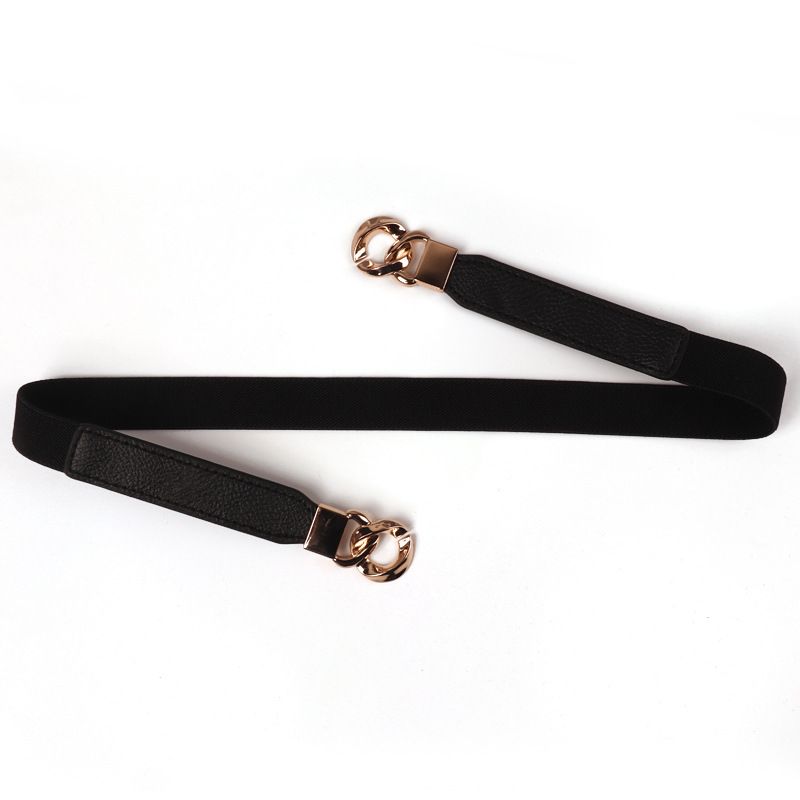 Slim Belt Women, Fashionable And Simple, Versatile Decorative Accessory For Dresses, Summer Elastic Waistband, Small_voghion.com