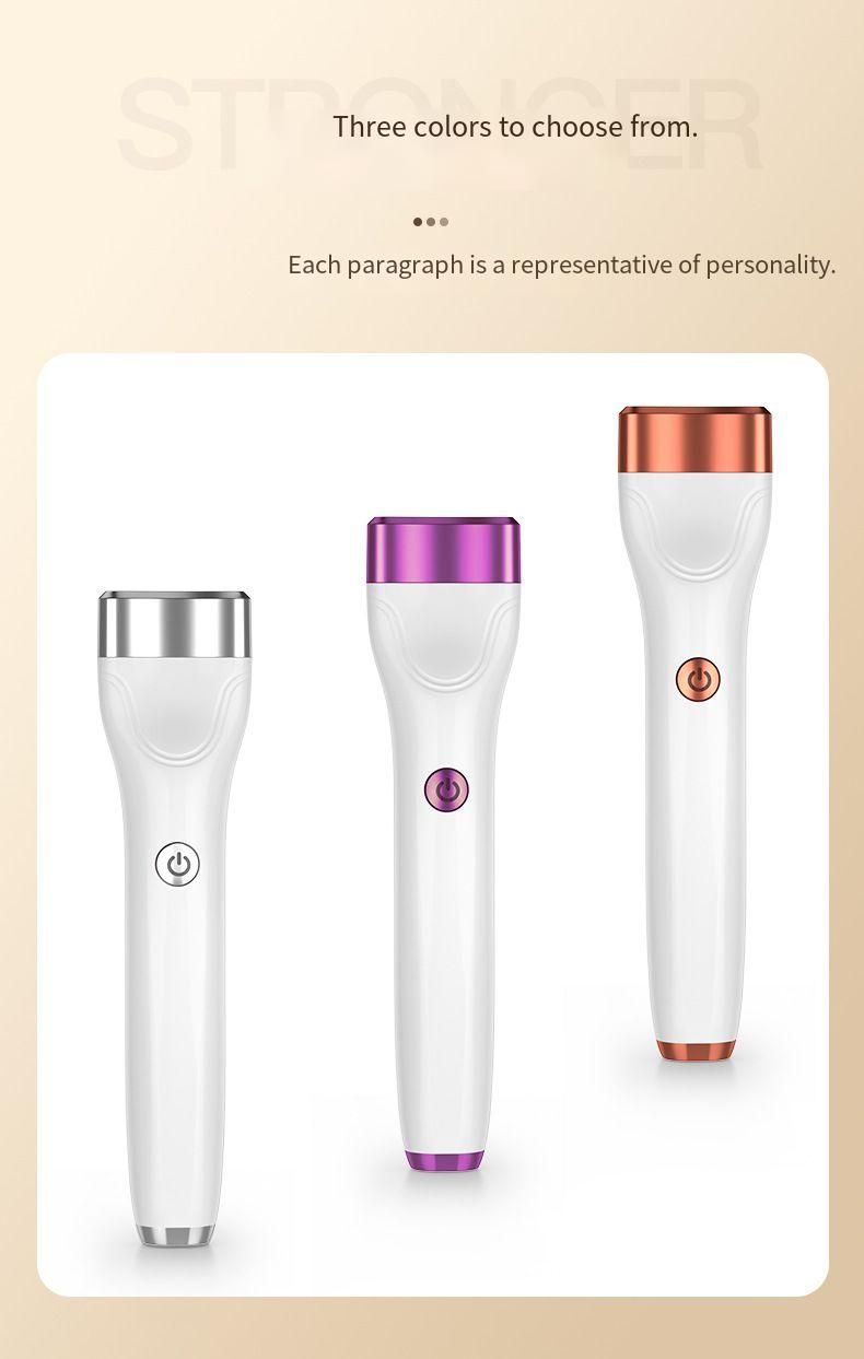 New Electric Portable Rechargeable Heated Eyelash Perm Curler_voghion.com