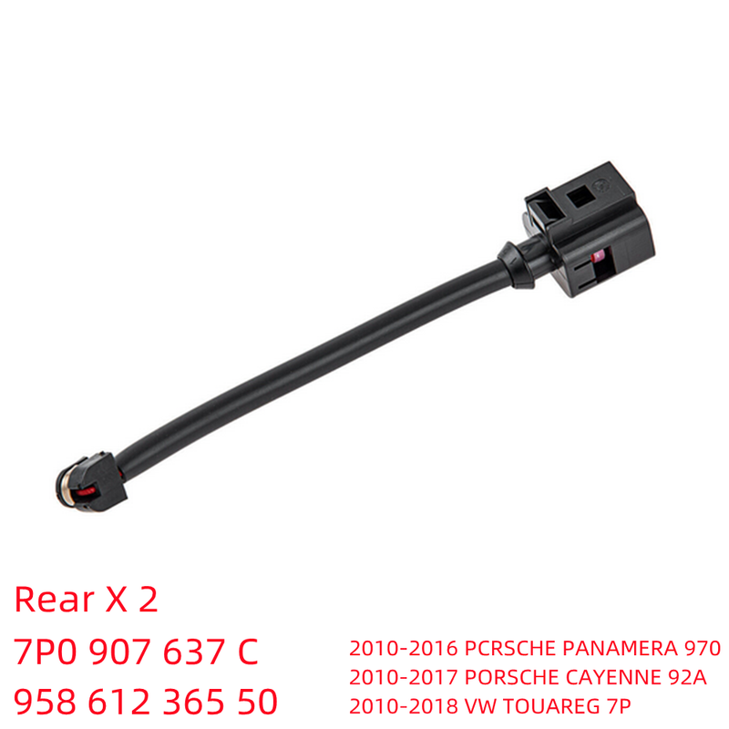 Sisteme față spate senzor uzură frână alarmă AUDI Q7 A6 C7 A7 Q5 A4 B5 RS4 PCRSCHE CAYENNE PANAMERA pentru VW TOUAREG_voghion.com