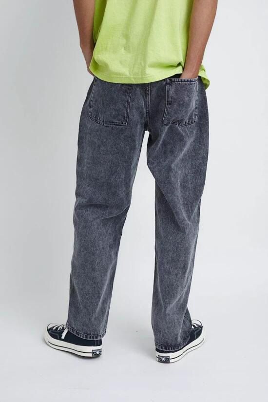 Jeans da uomo di alta qualità, casual, larghi, a gamba dritta, nuovo stile_voghion.com