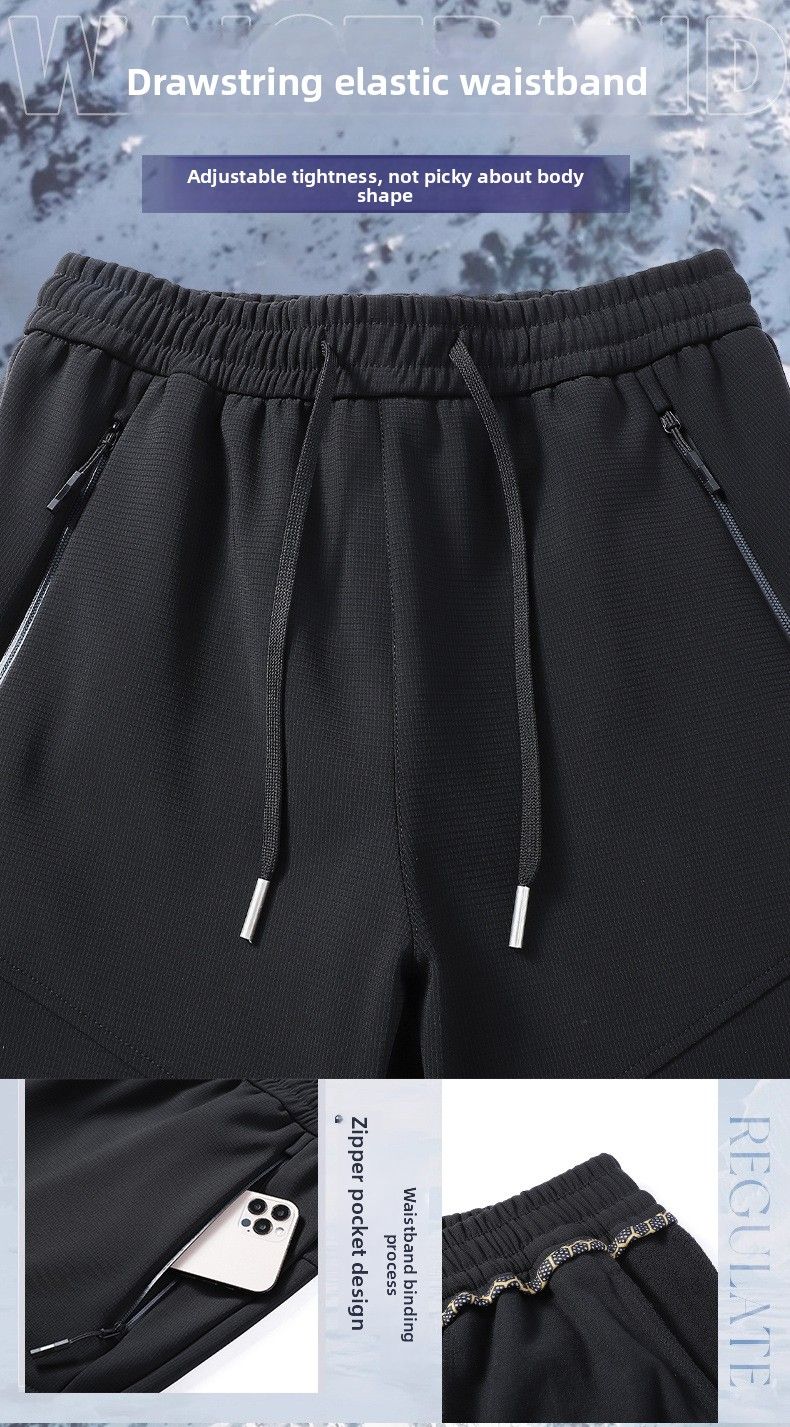 Factory Direct Sale Fleece-Lined Thickened Outdoor Hiking Men's Waterproof Breathable Mountaineering Windproof Warm_voghion.com