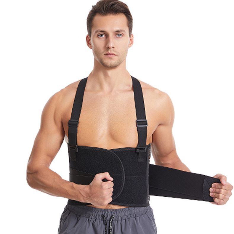 Warm Lumbar Support Belt - High-Strength For Fitness Weightlifting, Training & Work, Stabilizes Waist & Protects Lumbar Spine_voghion.com