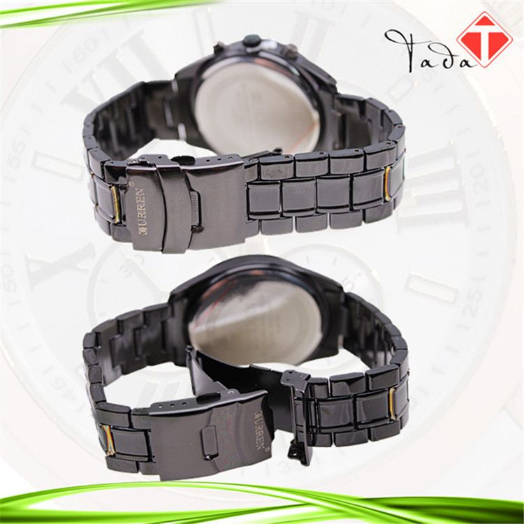 Factory direct sales Carreen curren8050 men's business quartz watch with calendar_voghion.com