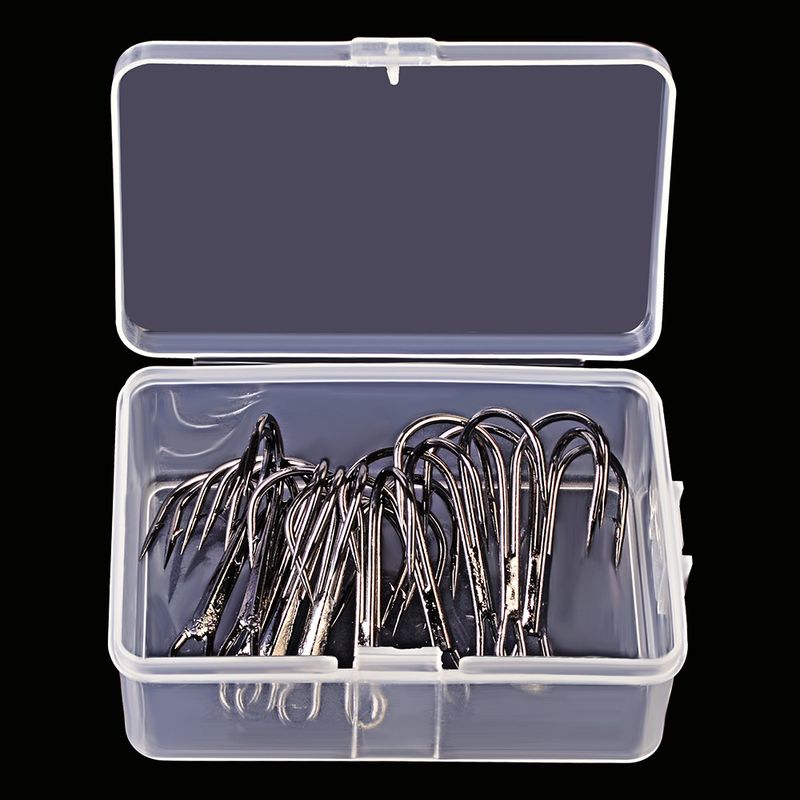 New Wide Belly Crank With Barbed Soft Worm Lure Single Hook 3 Specifications Mixed 10 Pieces Boxed_voghion.com